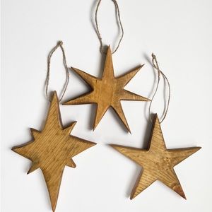 3 Set Star Ornament - Uriah, Kavod, Aster - $49